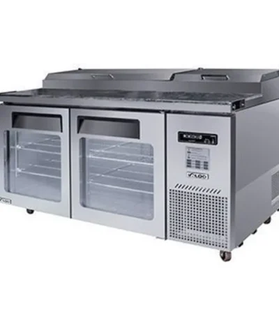 یخچال تاپینگ پیتزا استیل در شیشه ای ایگلو مدل RT-GT19